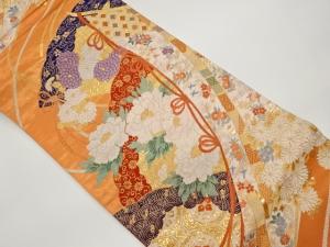 几帳扇面小袖文袋帯